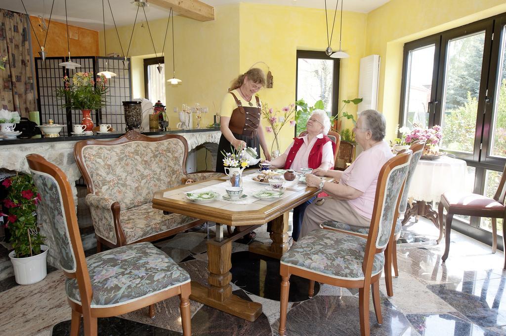 Landferienhaus Pension Erika Mühlhausen Zimmer foto