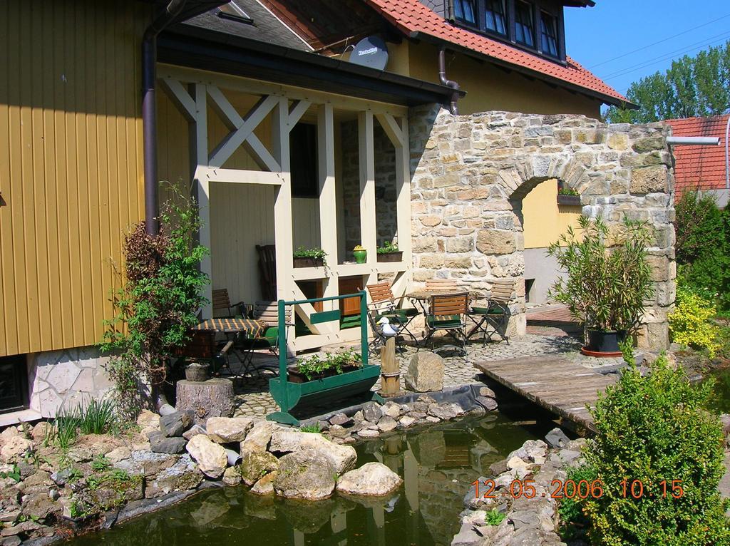 Landferienhaus Pension Erika Mühlhausen Zimmer foto